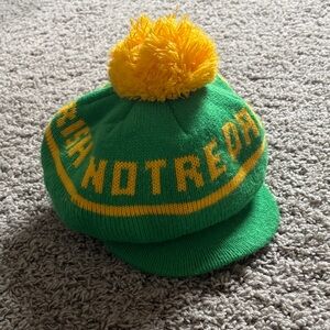 Notre Dame Fighting Irish Vintage Knit Beanie with Pom Pom